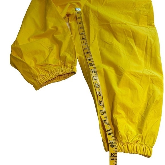 NWT J&K Splashy Waterproof Rain Pants Yellow Kids 11/12 Large - Picture 7 of 8